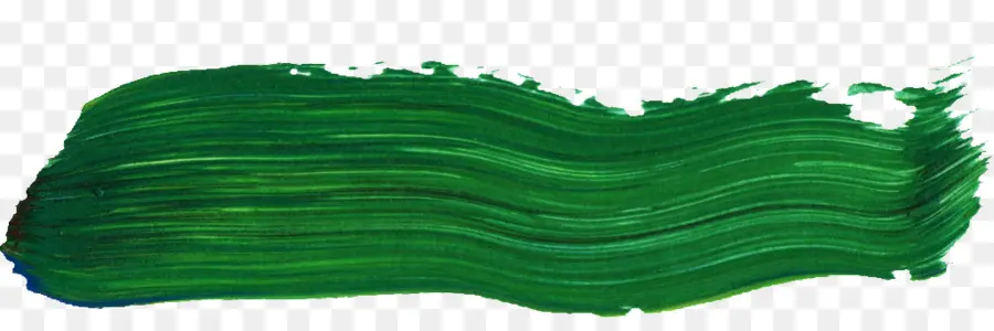 Trazo De Pincel Verde，Pintar PNG