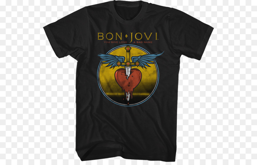 Camiseta，Bon Jovi PNG