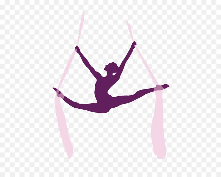 Acrobacias，Aérea De Seda PNG