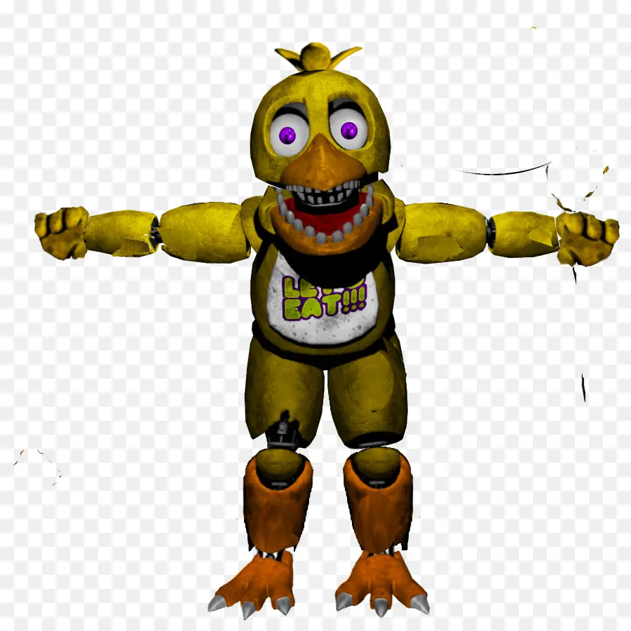 Animatrónico Amarillo，Animatrónico PNG