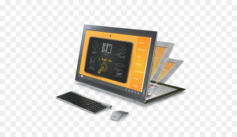 Lenovo Thinkpad Yoga，Portátil PNG