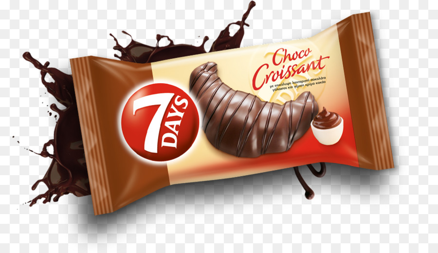 Croissant De Chocolate，Pasteles PNG