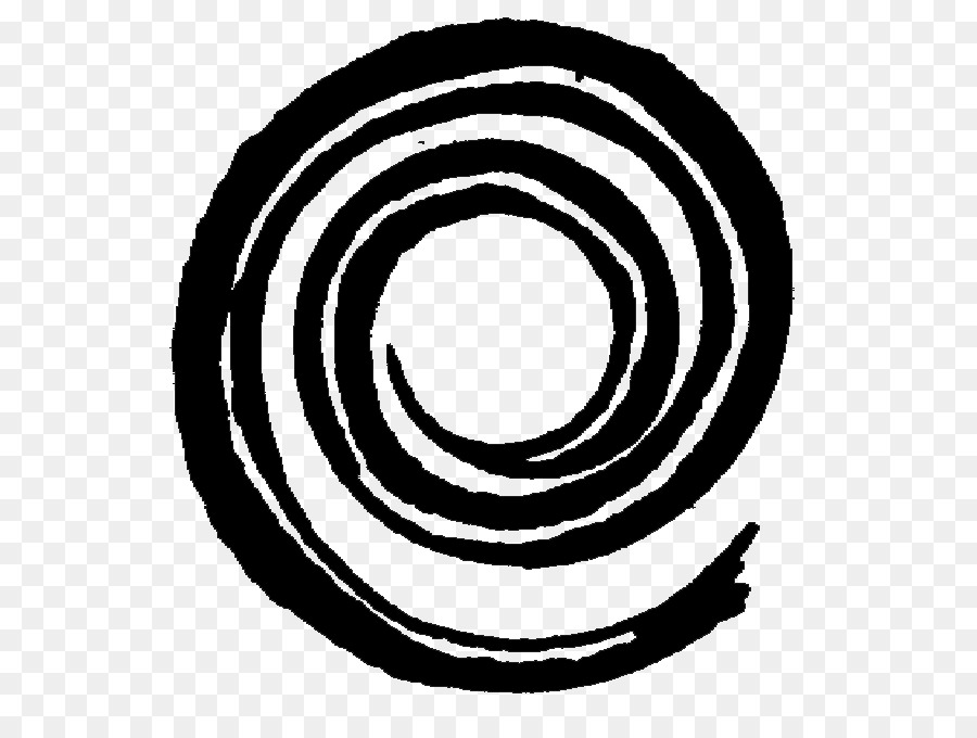 Espiral，Negro PNG