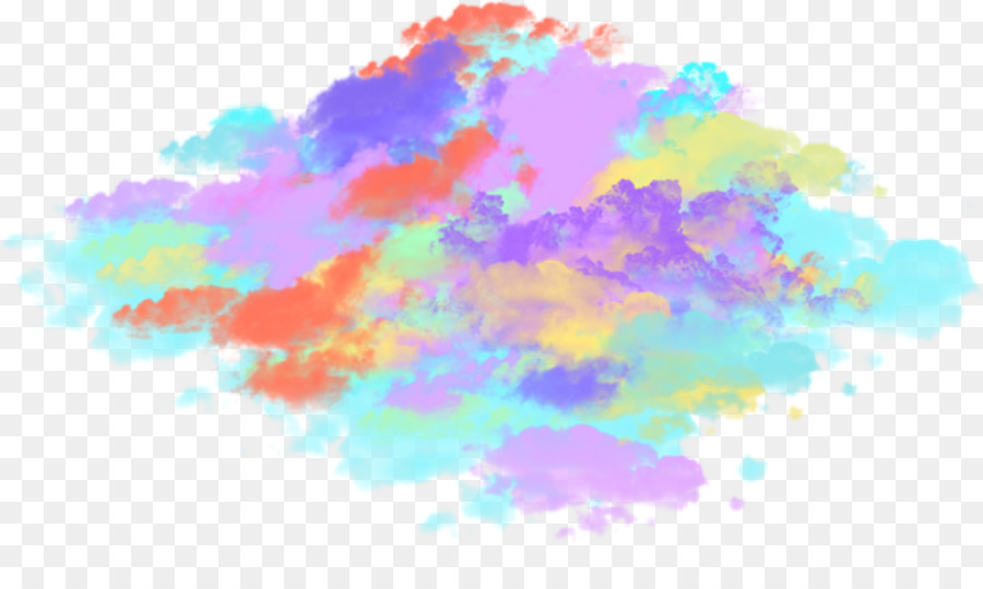 Nubes Coloridas，Nubes PNG