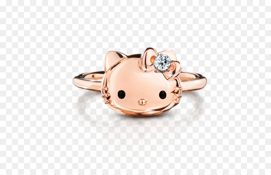 Anillo De Hello Kitty，Accesorio PNG