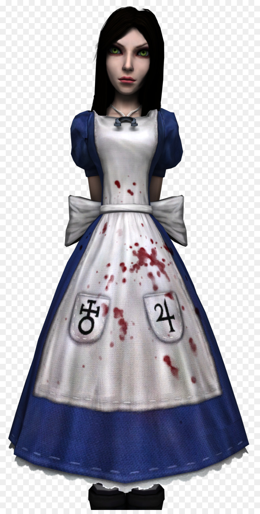 Chica Gótica，Vestido PNG