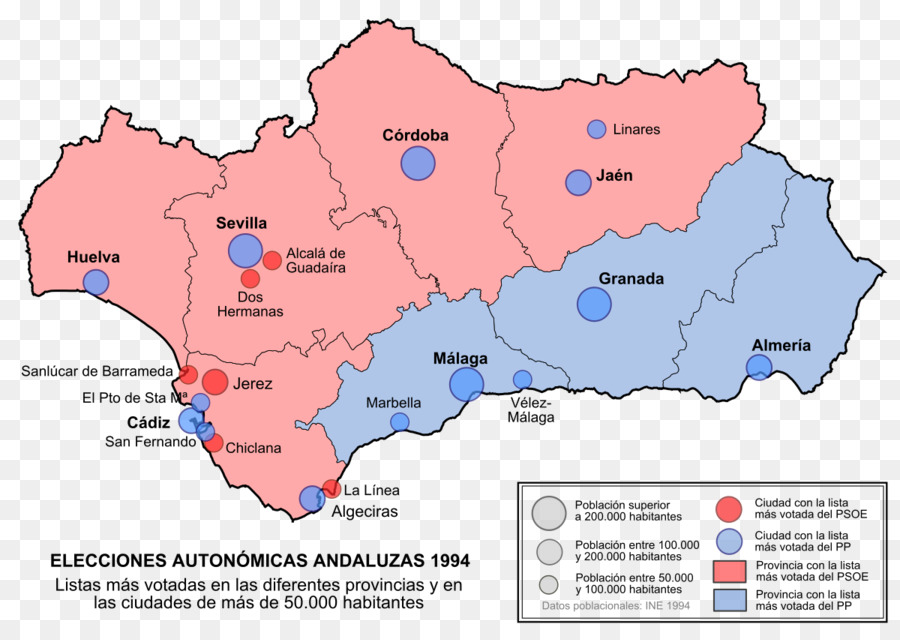 Andalucía，Andaluz De Las Elecciones Regionales De 2015 PNG