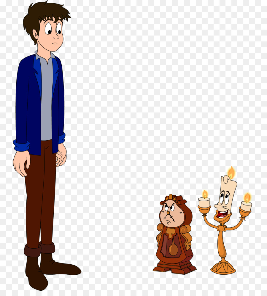 Lumiere，Cogsworth PNG