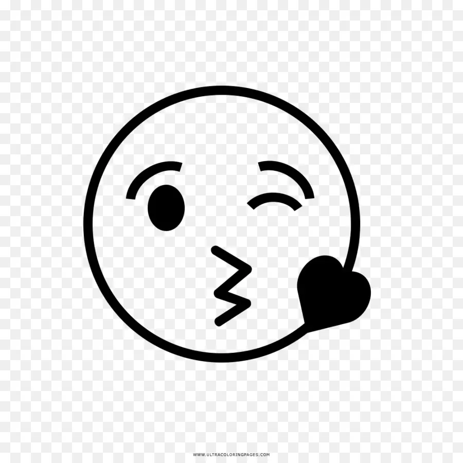 Beso Emoji，Rostro PNG