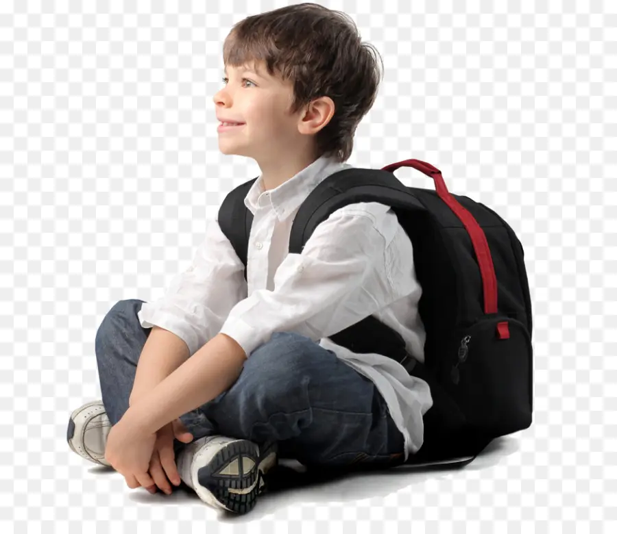 Niño Con Mochila，Niño PNG