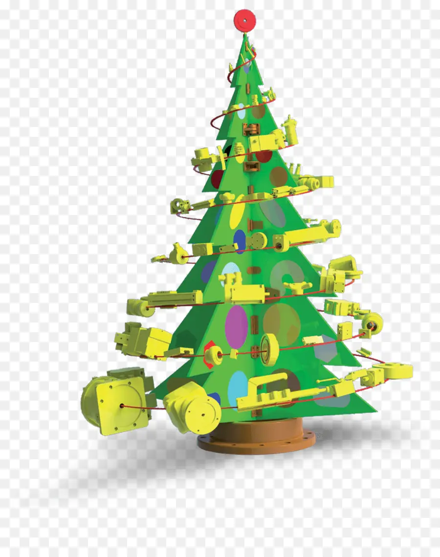 Árbol De Navidad，Decoraciones PNG