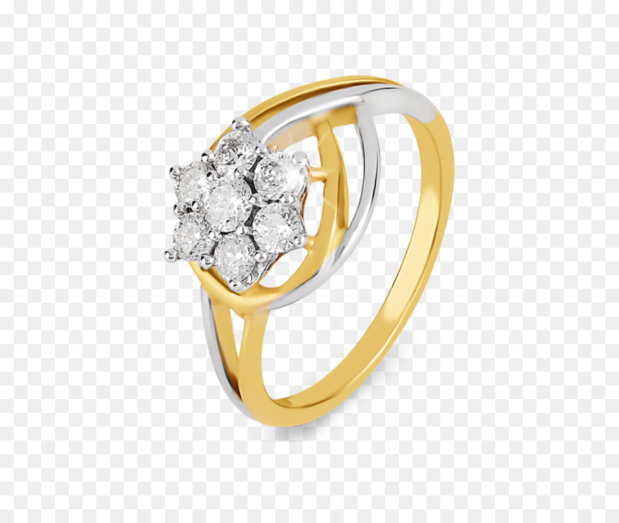 Anillo De Diamantes，Oro PNG