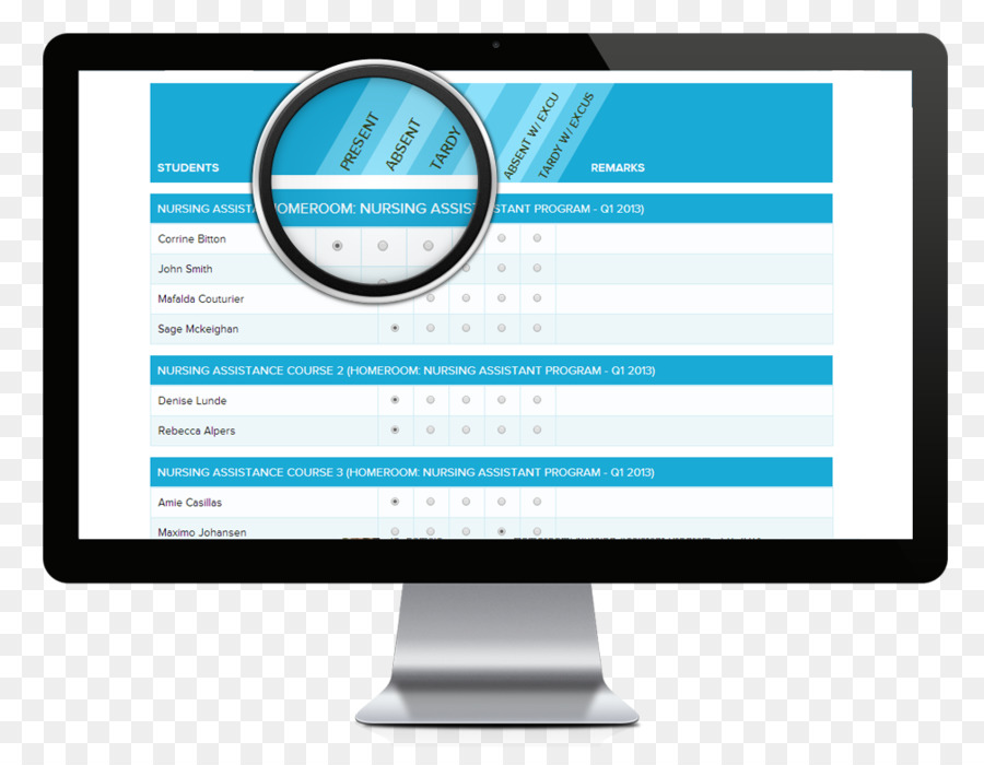 Los Monitores De Ordenador，Quickschoolscom PNG