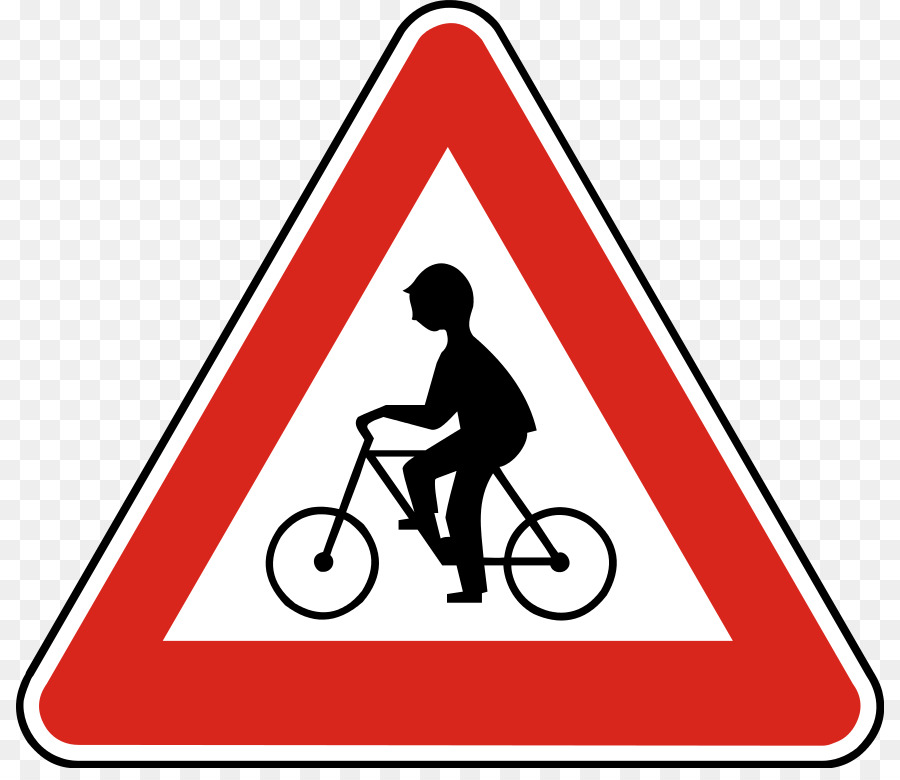 Señal De Bicicleta，Advertencia PNG