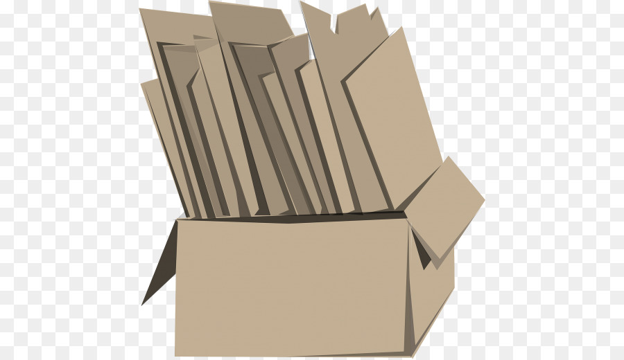 Caja De Cartón，Cartulina PNG