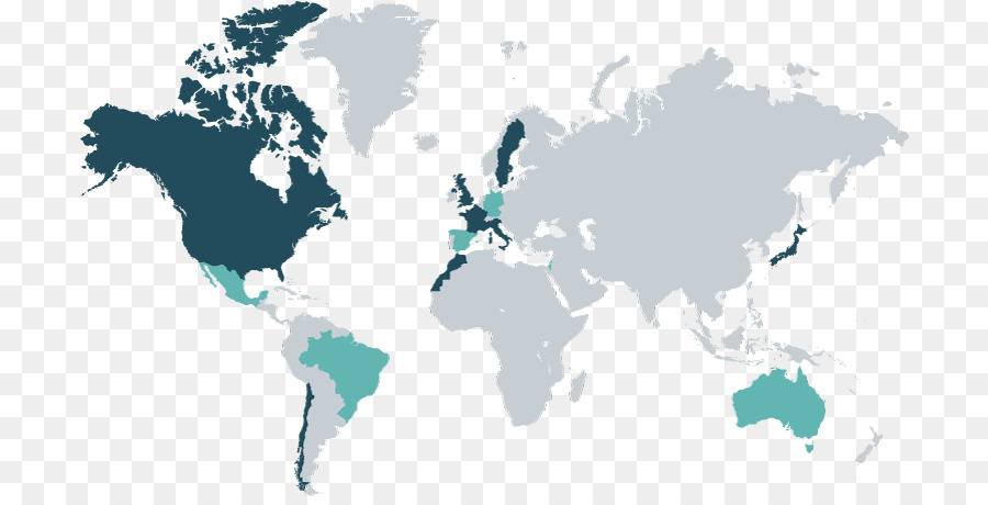 Mapa Mundial，Países PNG