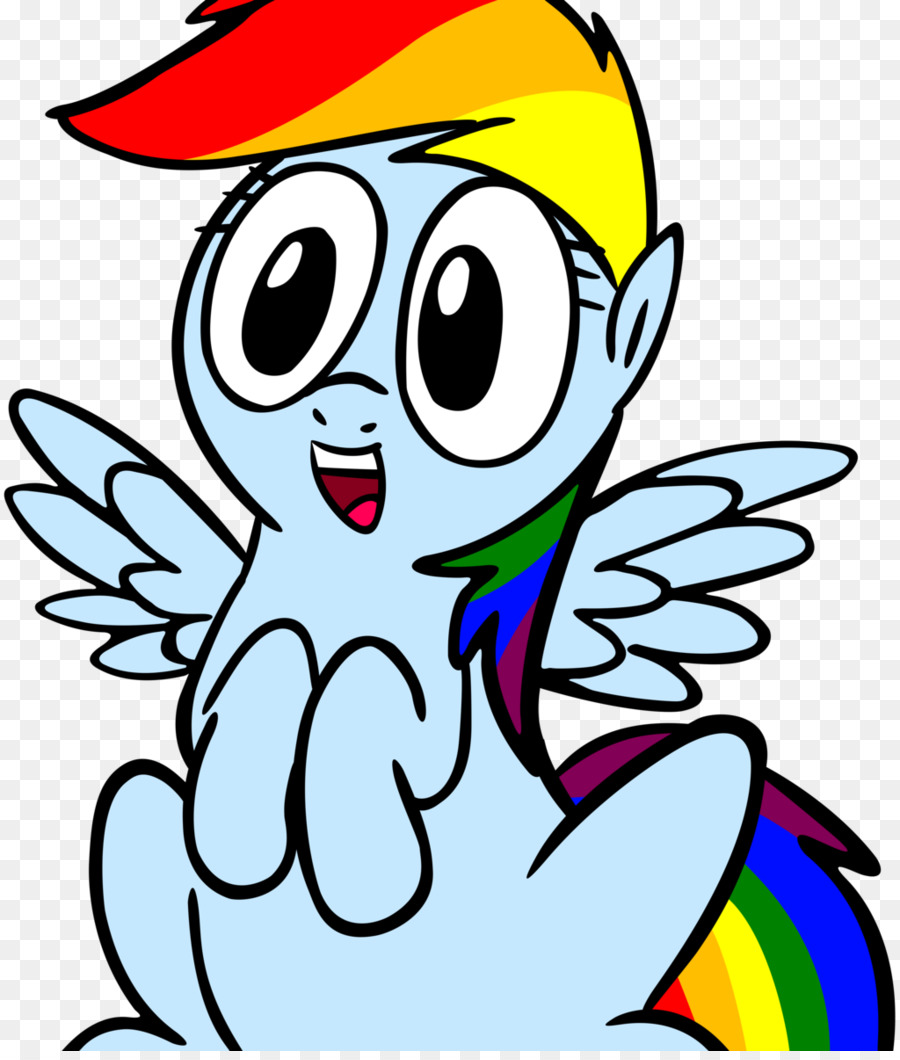 Rainbow Dash，Arte PNG