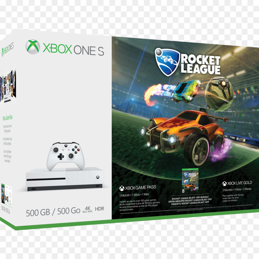 Xbox One S，Cohete De La Liga PNG