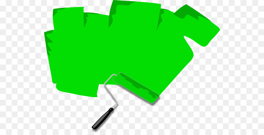 Pintura Verde，Pintar PNG