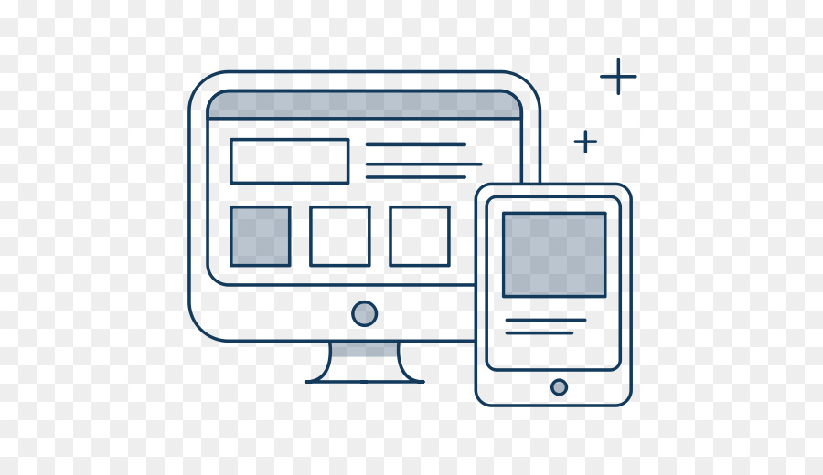 Desarrollo Web，El Diseño Web Responsivo PNG