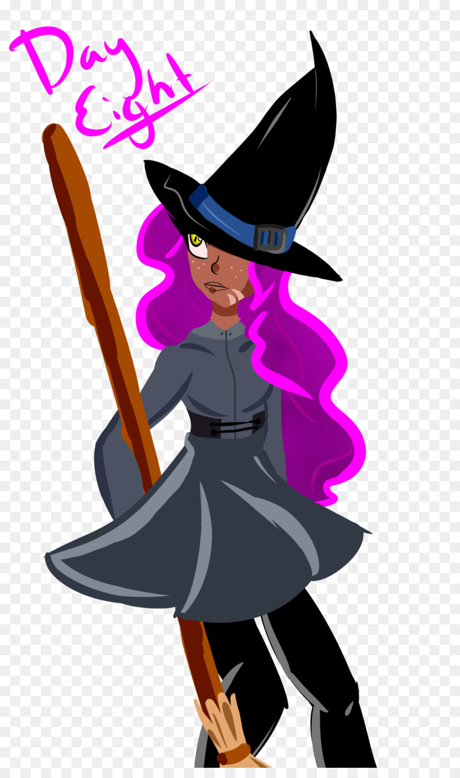 Personaje，Morado PNG