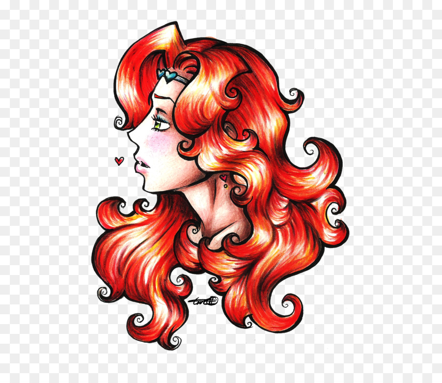 El Pelo Rojo，La Coloración Del Cabello PNG