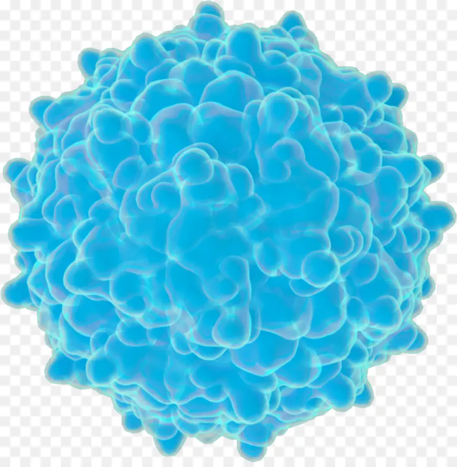 Virus Azul，Microbio PNG