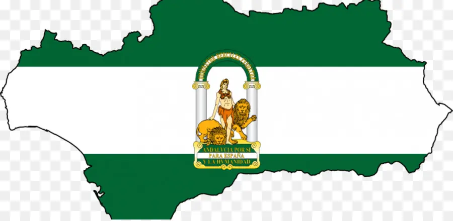 Bandera De Andalucía，España PNG