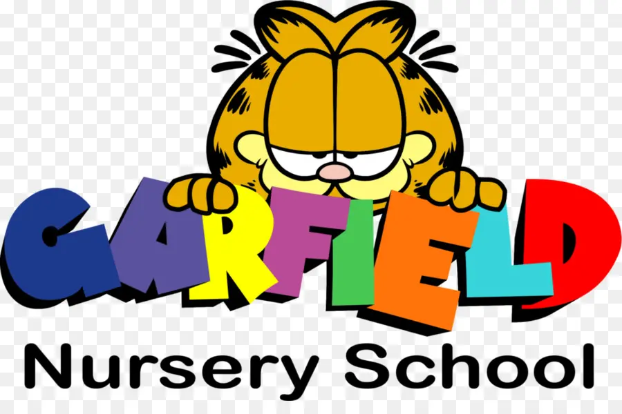 Logotipo De La Escuela Infantil Garfield，Escuela PNG