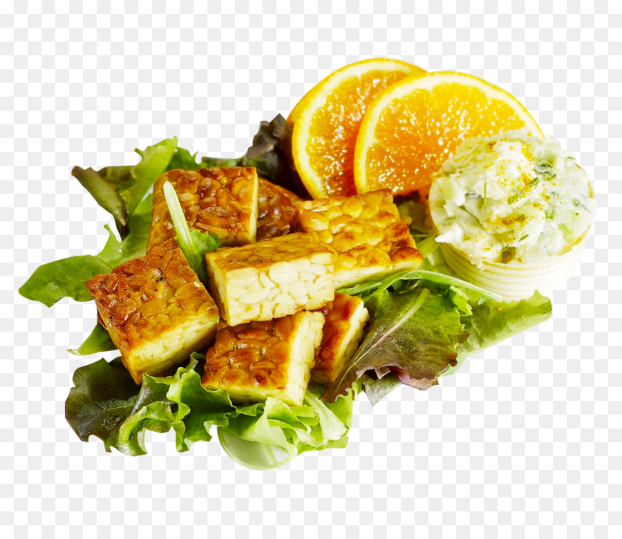 Ensalada César，Cocina Vegetariana PNG