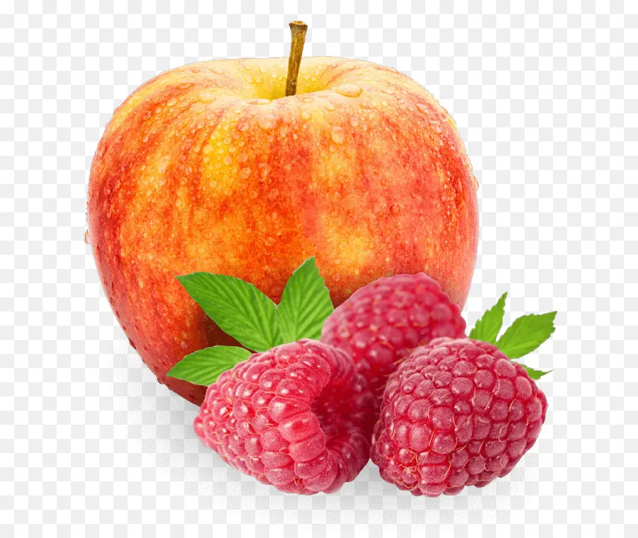 Manzana Y Frambuesas，Fruta PNG