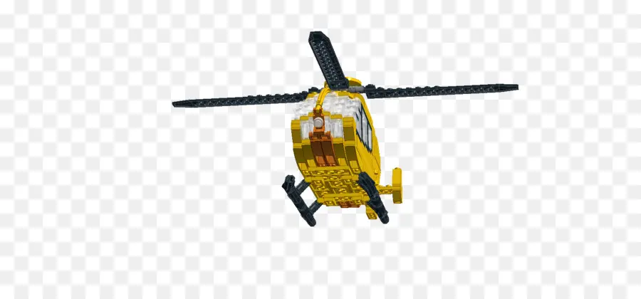 Helicóptero Lego Amarillo，Lego PNG