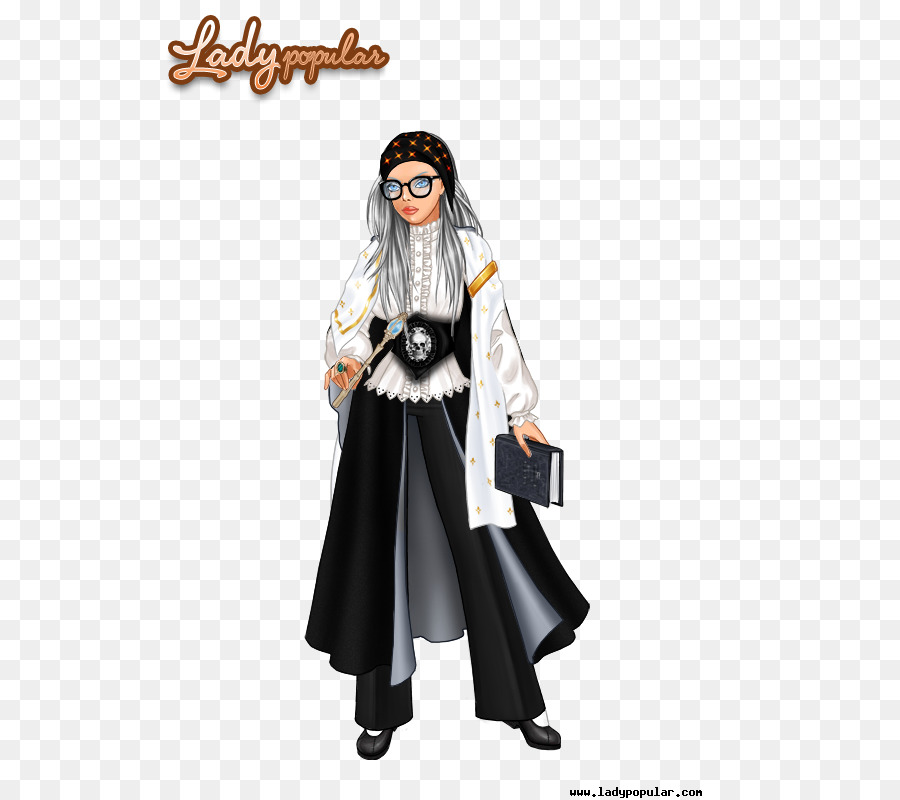 Lady Popular，Disfraz PNG