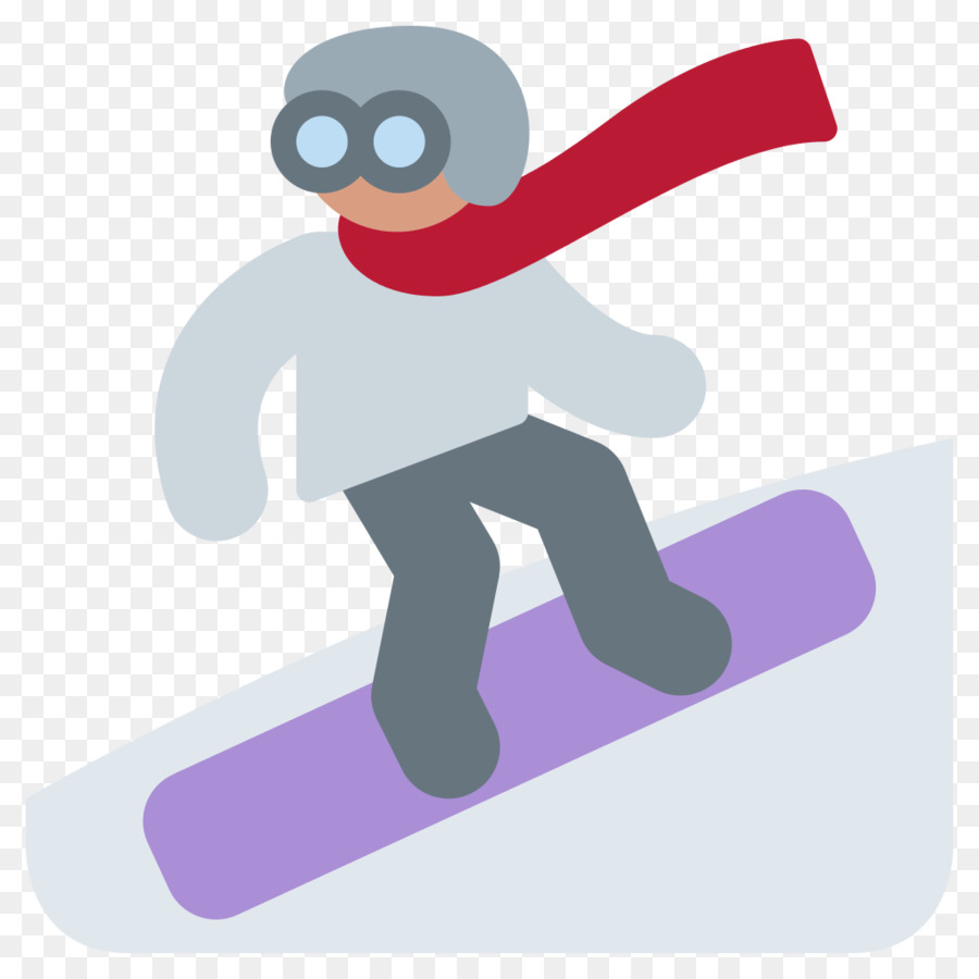 El Snowboard，Emoji PNG