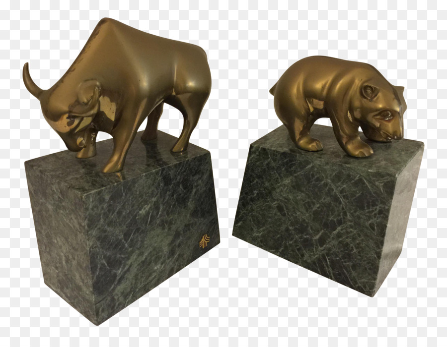 Estatuas De Toros Y Osos，Escultura PNG