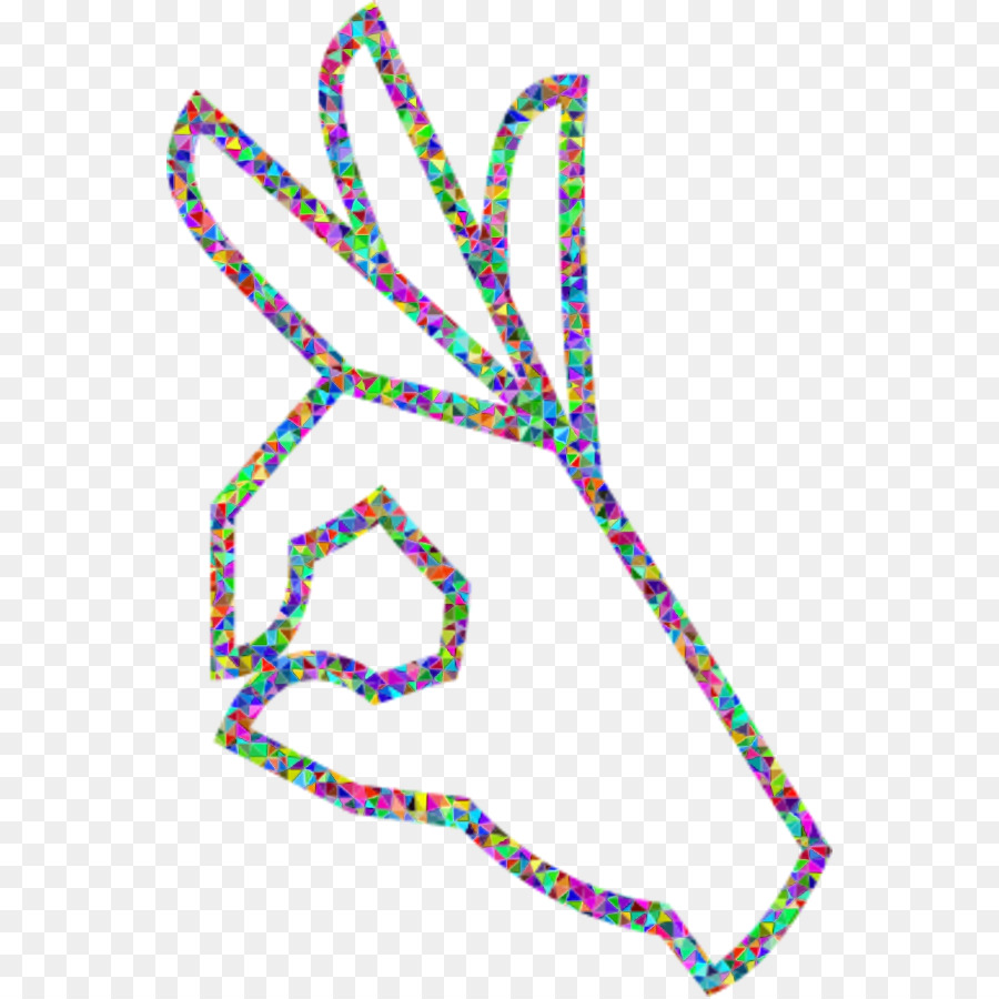 Mano Holográfica，Gesto PNG