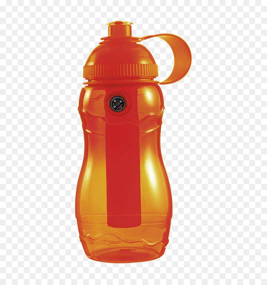 Botella De Agua Naranja，Hidratación PNG