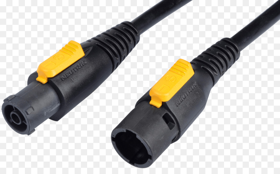 Cable Eléctrico，Powercon PNG