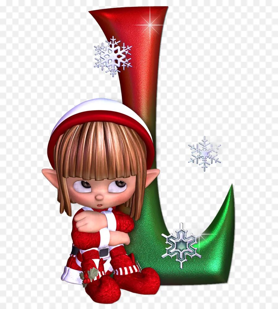 La Navidad Elf，Carta PNG