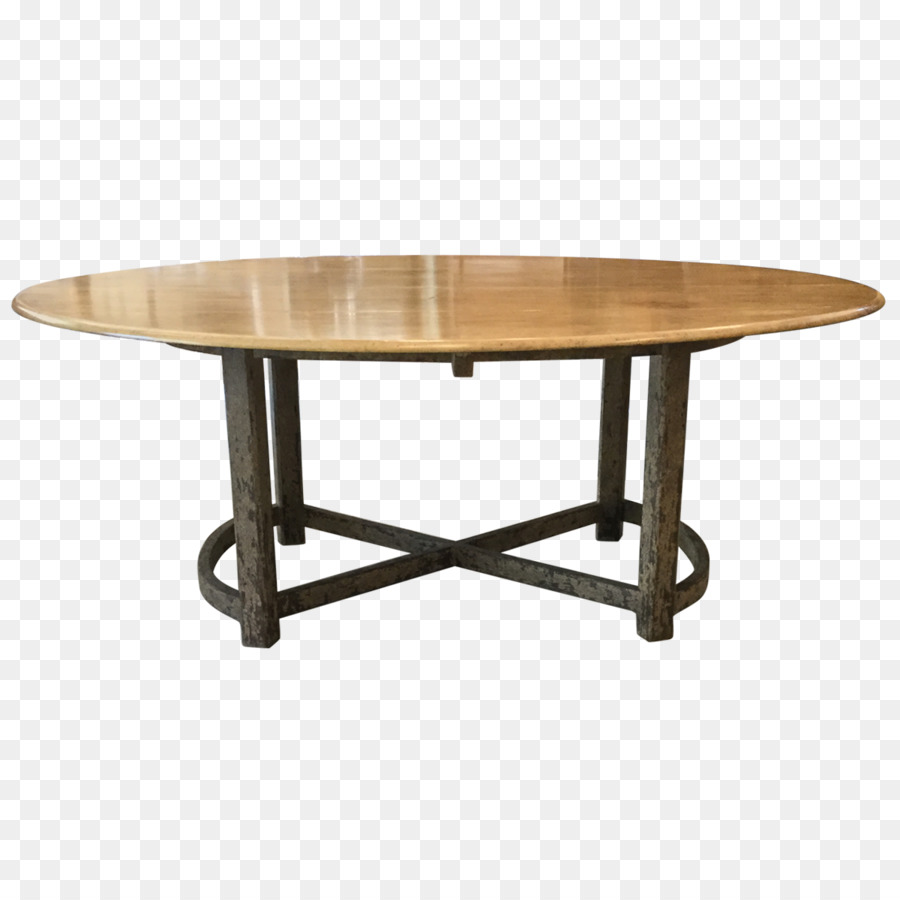 Mesa De Madera，Redondo PNG