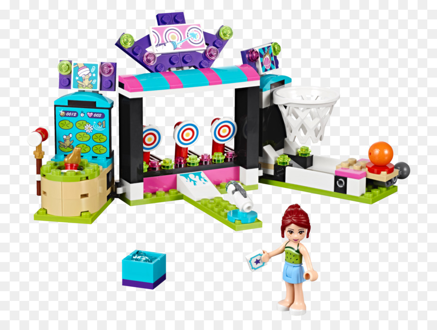 Lego 41127 Amigos Del Parque De Atracciones De Arcade，Lego Friends PNG