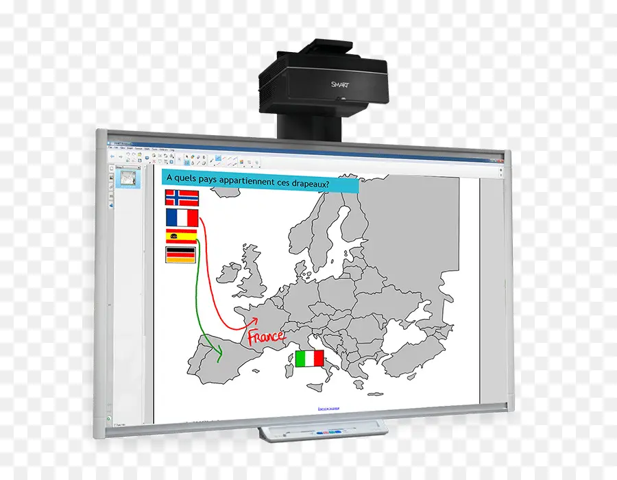 Pizarra Interactiva，Mapa PNG