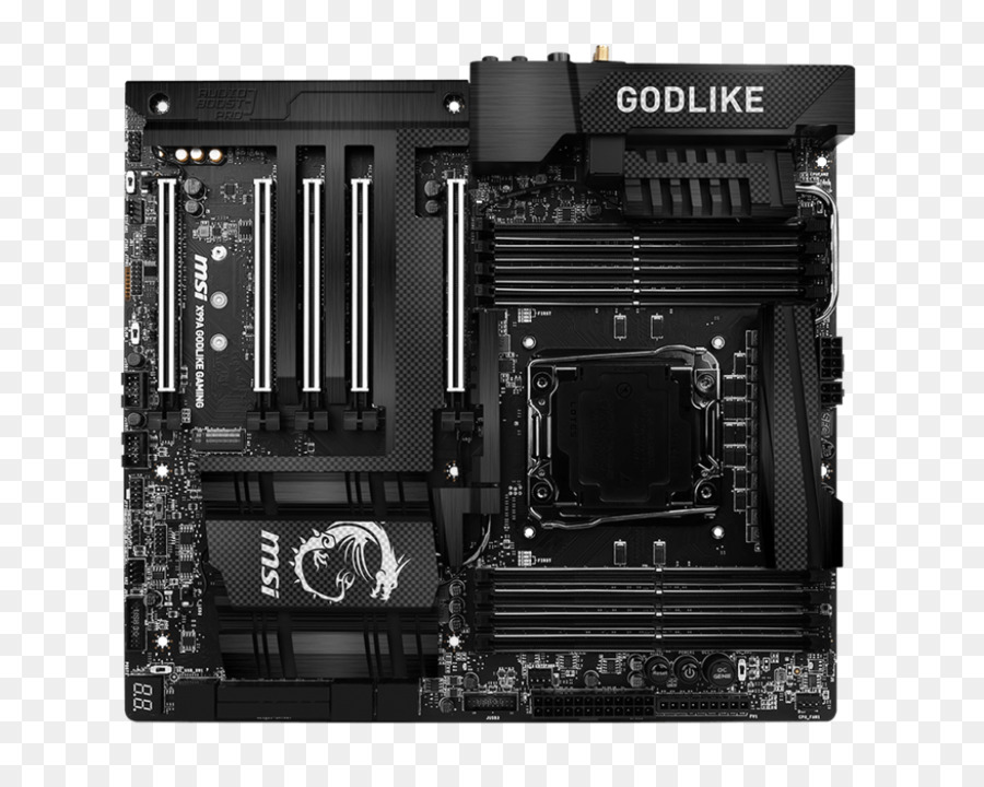 La Placa Base，Msi X99a Divinas Juegos De Carbono PNG