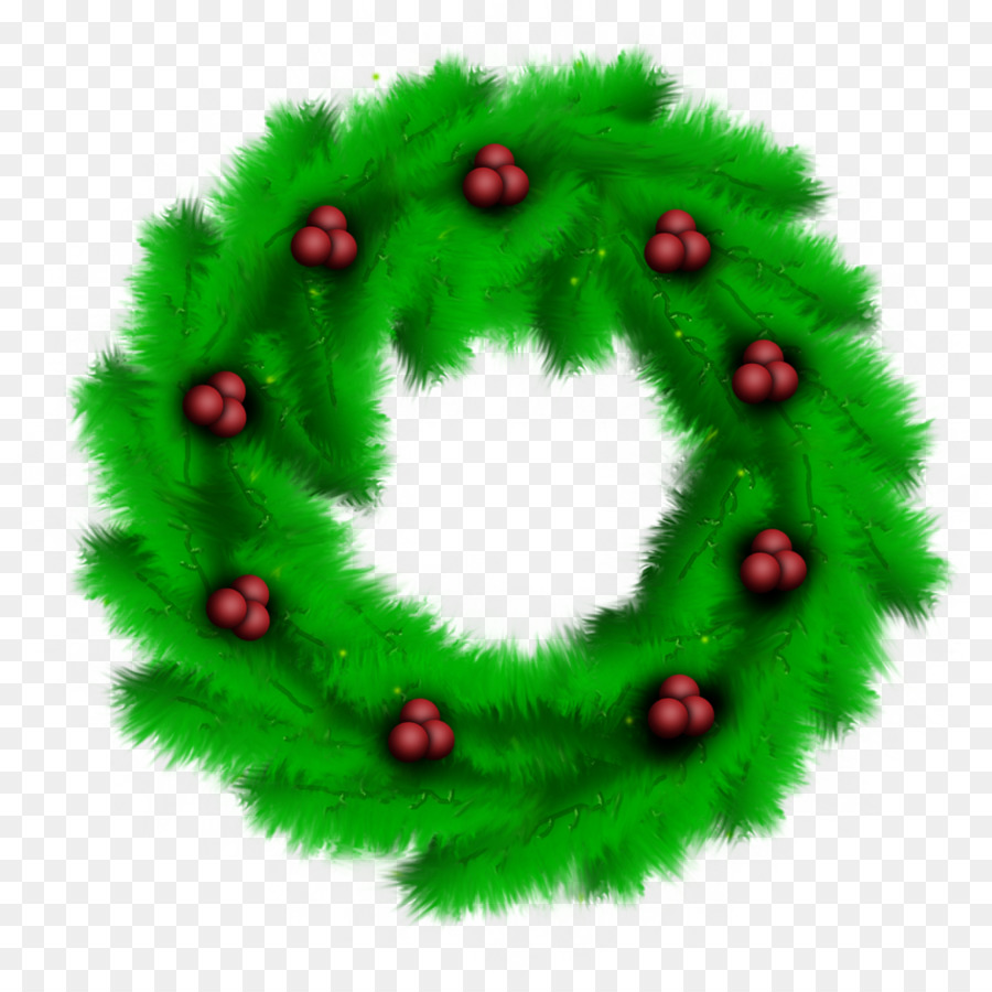 Corona De Navidad，Verdor PNG