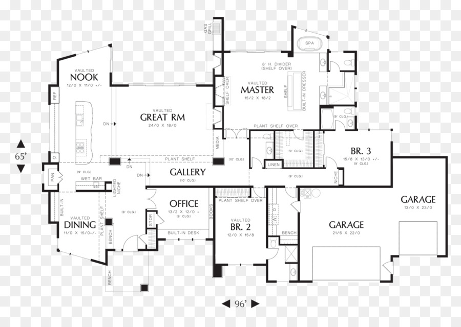 Plano De Planta，Casa PNG