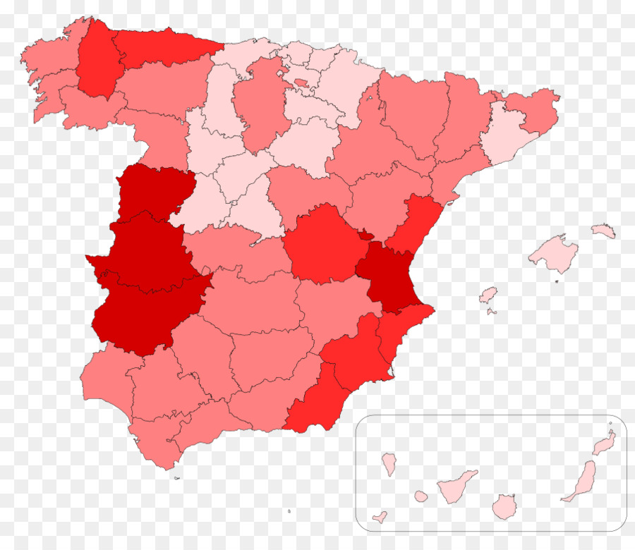 España，Mapa PNG