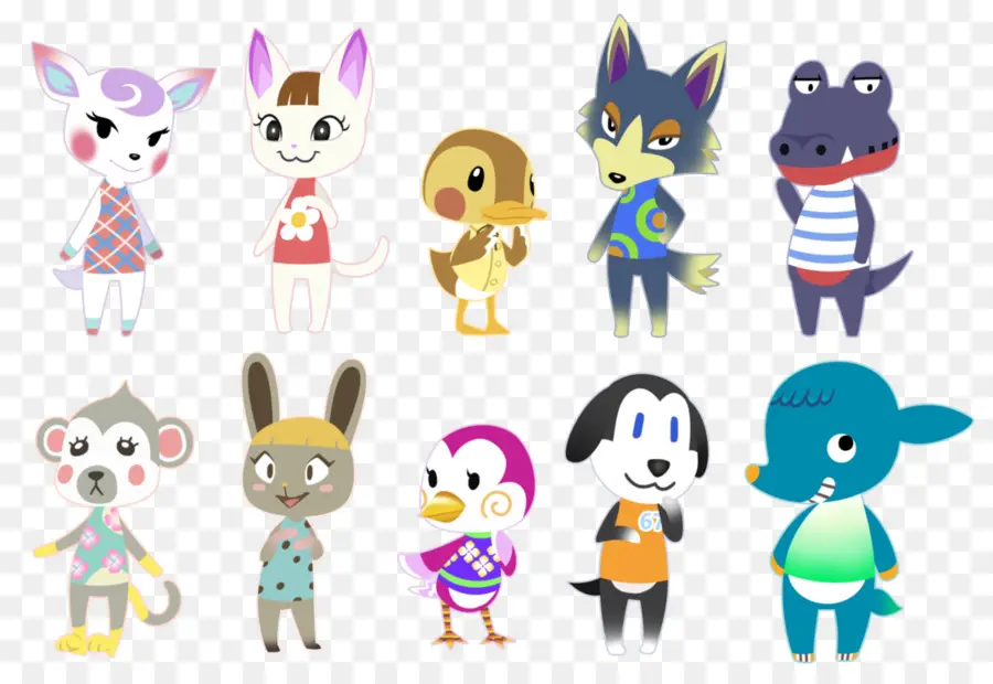 Animal Crossing Bolsillo Campamento，Arte PNG