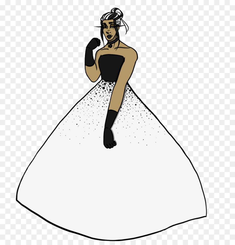 Mujer，Vestido PNG