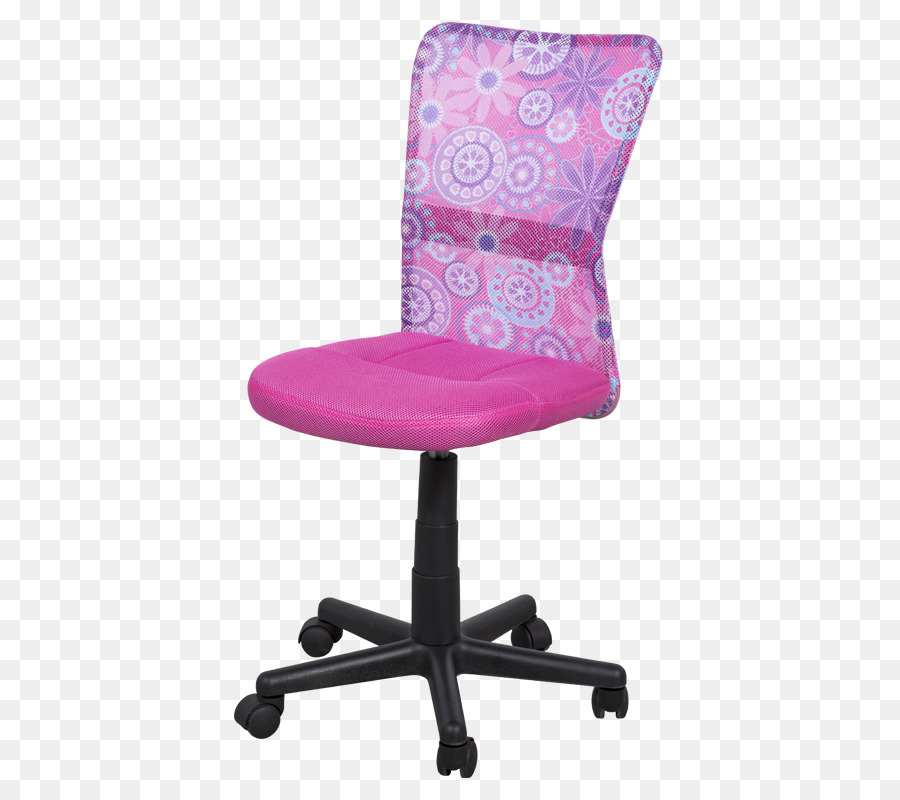 Silla De Oficina，Rosa PNG