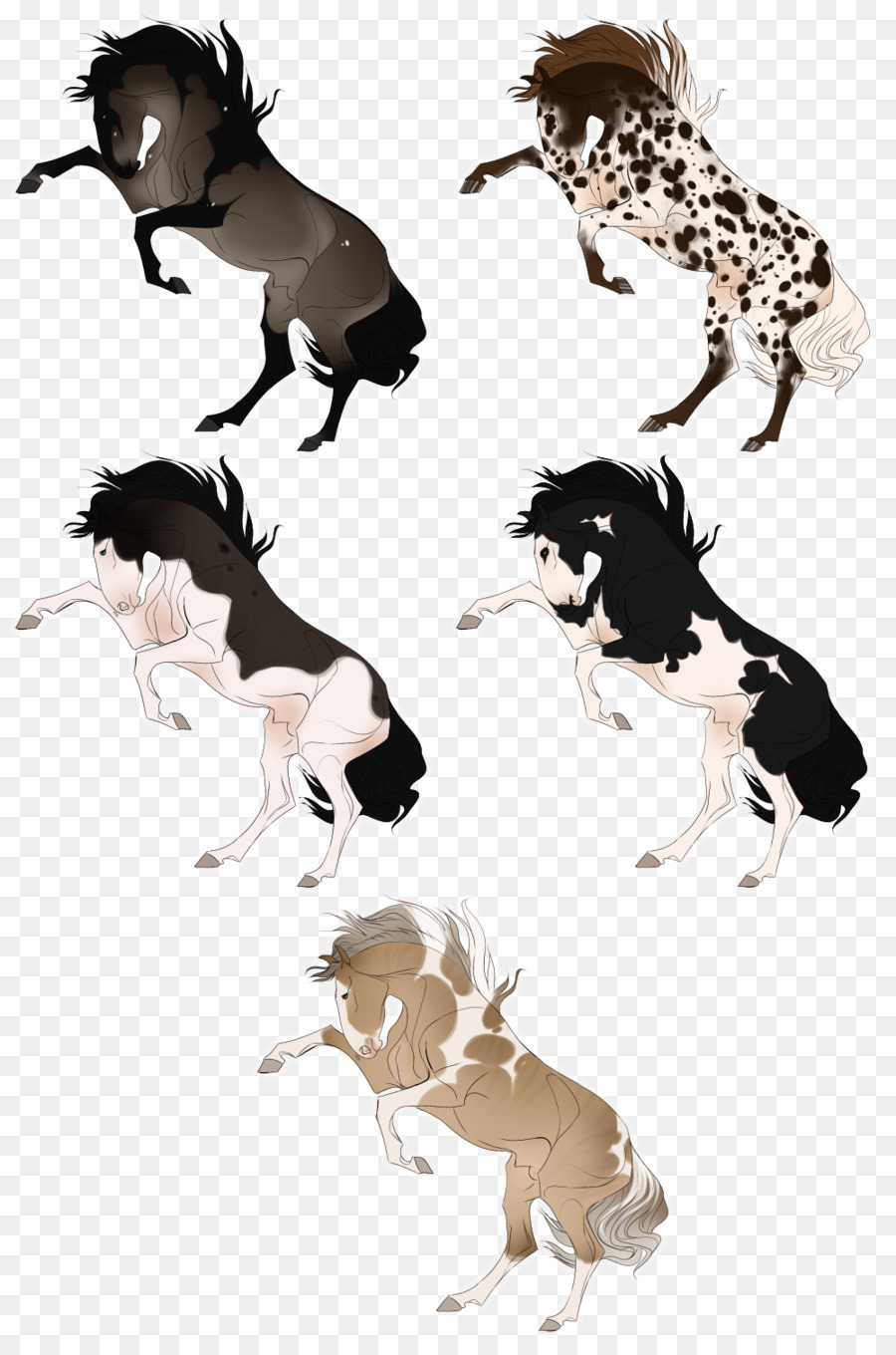 Caballo，Perro PNG